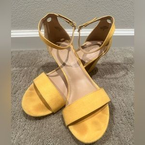 Yellow Kelly & Katie Heels